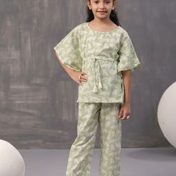 SANSKRUTIHOMES Girls Animal Printed Regular Pure Cotton Night Suits-picture-29