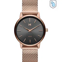 MVMT Women Grey Dial & Rose Gold Toned Straps Avenue Analogue Watch 28000224-picture-26