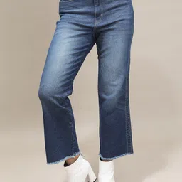 Tokyo Talkies Women Slim Fit Clean Look Light Fade Stretchable Jeans-picture-33