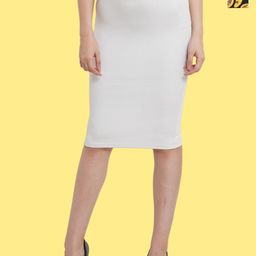 Popwings Pack Of 2 Mid Rise Pencil Skirts-picture-16