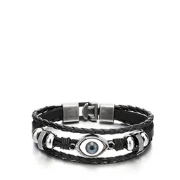 ASMITTA JEWELLERY Men Rhodium-Plated Pearls Multistrand Bracelet-picture-16