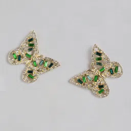 Forever New Betsy Butterfly Stone Gold-Plated Studs-picture-54