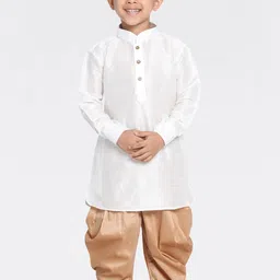 JBN Creation Boys Mandarin Collar Kurta with Dhoti Pants-picture-33