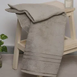 Monte Carlo Grey Cotton 350 GSM Bath Towel image 1