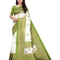 Florence Ethnic Motifs Woven Design Art Silk Saree-image-59
