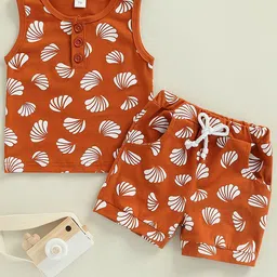 LULU & SKY Boys Printed Top with Shorts-picture-25