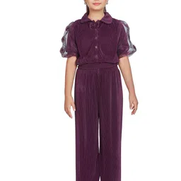 Peppermint Girls Striped Top with Trousers-picture-14