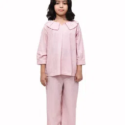 BAESD Girls Pure Cotton Top With Pyjama-image-24