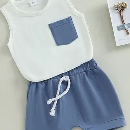 LULU & SKY Boys Top with Shorts image 1