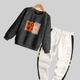 CODEZ Boys Printed T-shirt with Pyjamas-picture-39