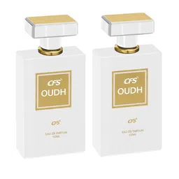CFS Set Of 2 Oudh White Eau De Long lasting Perfume - 100ml Each-picture-18