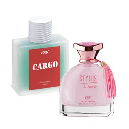 CFS Cargo Blue & Stylus Set Of 2 Long Lasting Eau De Parfum - 100ml Each-image-21