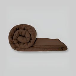 RF RELAXFEEL Brown Geometric Heavy Winter 233 GSM Double Bed Quilt-picture-13