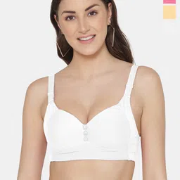 Tweens Plus Size Pack Of 3 Full Coverage Lightly Padded Minimizer Bra - All Day Comfort-picture-18