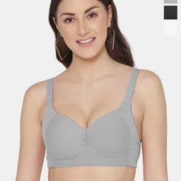 Tweens Plus Size Pack Of 3 Full Coverage Lightly Padded Minimizer Bra - All Day Comfort-picture-16