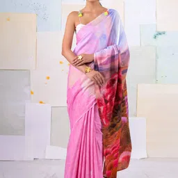 BUTA BUTI Ombre Pure Cotton Saree-picture-14