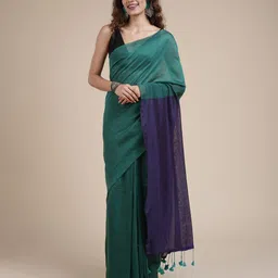 TEEJH Pure Cotton Saree-picture-13
