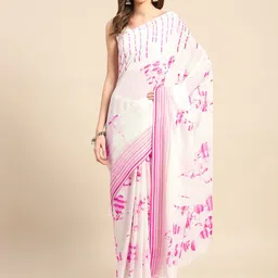 BUTA BUTI Pure Cotton Striped Saree-image-60