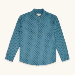 Pantaloons Junior Boys Printed Casual Cotton Shirt-picture-51