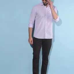 Crimsoune Club Resort Collar Slim Fit Cotton Shirt-picture-18