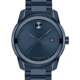 MOVADO Men Brass Dial & Stainless Steel Straps Reset Time Analogue Watch 3600862-picture-37