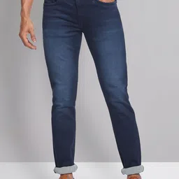 AD By Arvind Skinny Fit Light Fade Stretchable Jeans-picture-35