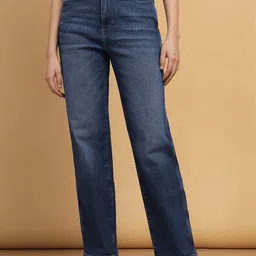Wrangler Women Straight Fit High-Rise Light Fade Stretchable Jeans-picture-43