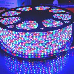 SPARK WORLD Green & Red Rice-Shaped String Lights-picture-20
