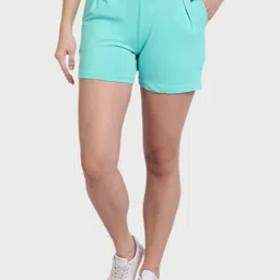 AMSWAN Women Low-Rise Running Sports Shorts image 1