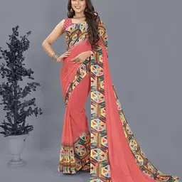 moda rapido ANAND SAREES Abstract Printed Saree-picture-26