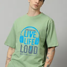 SLOWLORIS Men Typography Printed Pockets T-shirt-picture-12