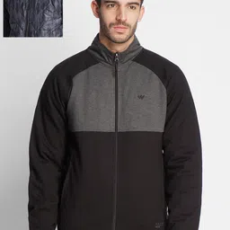 Wildcraft Men Black Colourblocked Reversible Outdoor Sporty Jacket-picture-10