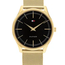 Tommy Hilfiger Men Patterned Dial & Stainless Steel Bracelet Style Straps Analogue Watch TH1710469-picture-26
