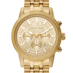Michael Kors Men Embellished Dial & Stainless Steel Bracelet Style Straps Analogue Watch MK8953-picture-12