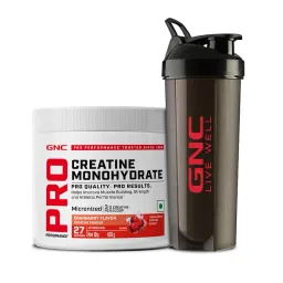 GNC Creatine Monohydrate With Black Shaker|Cranberry| Boosts Athletic Performance | Fuels Skeletal Muscles | Supports Intense Workout | Promotes Cellular Hydration |Formulated In USA-picture-19
