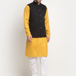 KRAFT INDIA Pure Cotton Kurta With Churidar & With Nehru Jacket-picture-38