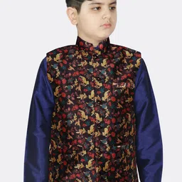 SG YUVRAJ Boys Black Nehru Jackets-picture-18