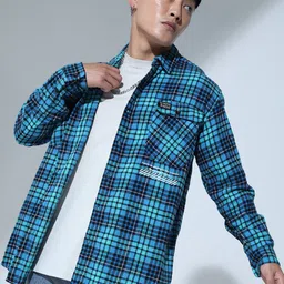 Hubberholme Relaxed Oversized Checked Casual Shirt-picture-27