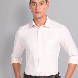 AD By Arvind Opaque Checked Casual Twill Shirt-picture-38