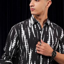 HIGHLANDER Men Opaque Printed Casual Shirt-picture-32