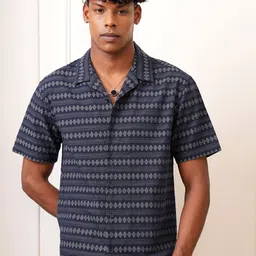 LOCOMOTIVE Men Opaque Printed Casual Shirt-image-93