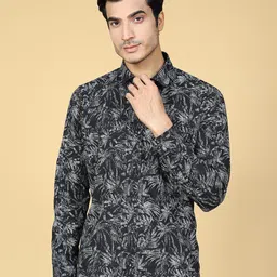 VRIKSH Floral Printed Cotton Casual Shirt-picture-20