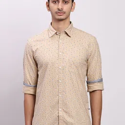 Parx Men Slim Fit Floral Opaque Printed Casual Shirt-picture-26