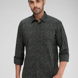 Parx Men Slim Fit Floral Opaque Printed Casual Shirt-picture-35