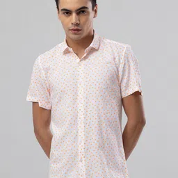 Snitch Slim Fit Polka Dot Printed Casual Shirt-picture-30