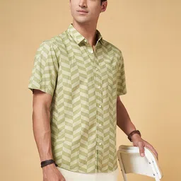 BYFORD by Pantaloons Men Opaque Printed Casual Shirt-image-87