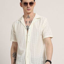 Banana Club Men Classic Opaque Printed Casual Shirt-picture-14