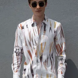 Banana Club Classic Printed Casual Shirt-picture-11