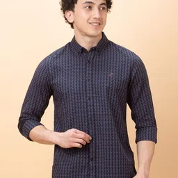 Being Human Men Slim Fit Opaque Printed Casual Shirt-image-71