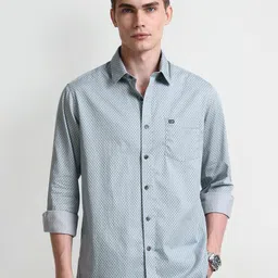 Arrow Sport Men Slim Fit Opaque Printed Casual Shirt-picture-38